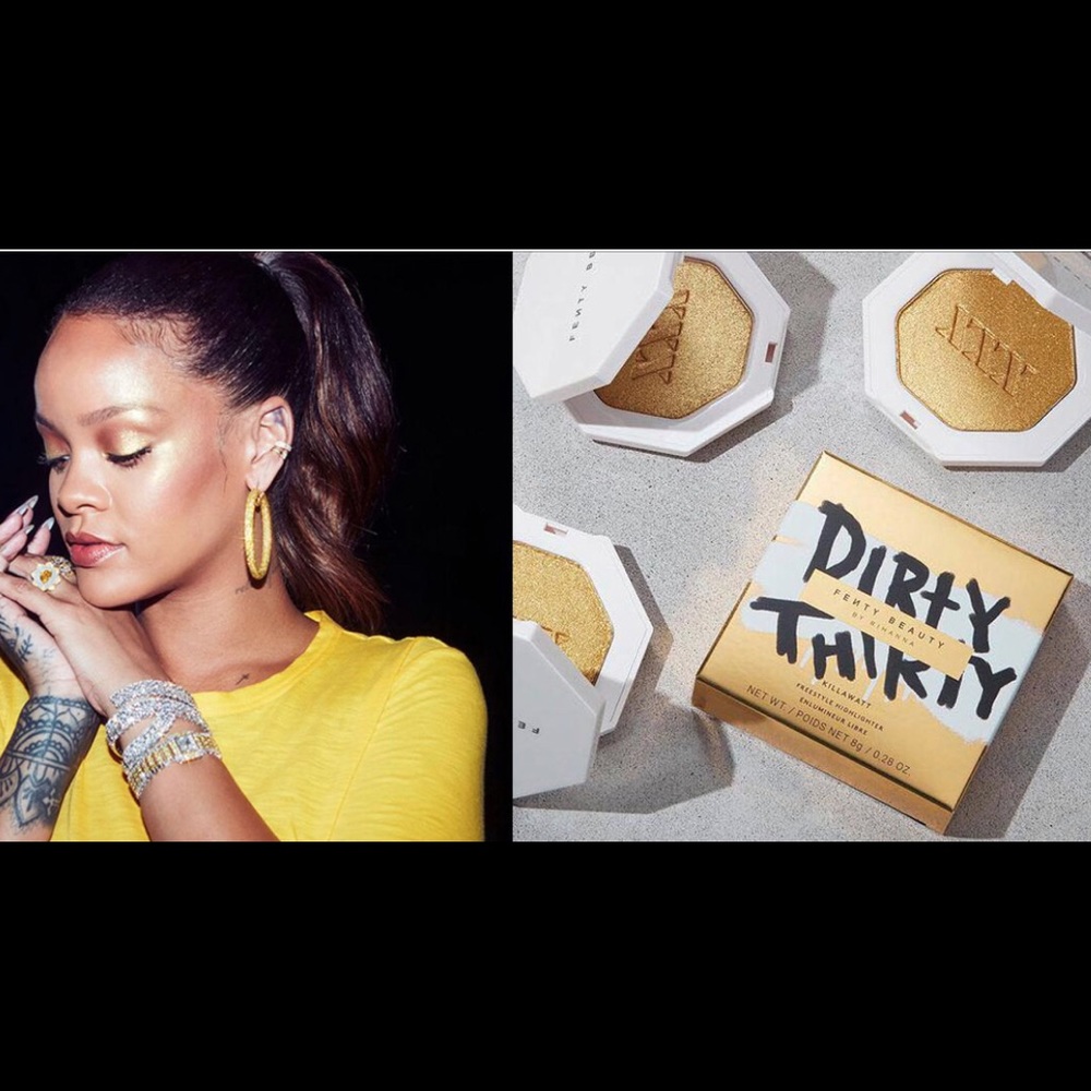 Fenty makeup by Rihanna